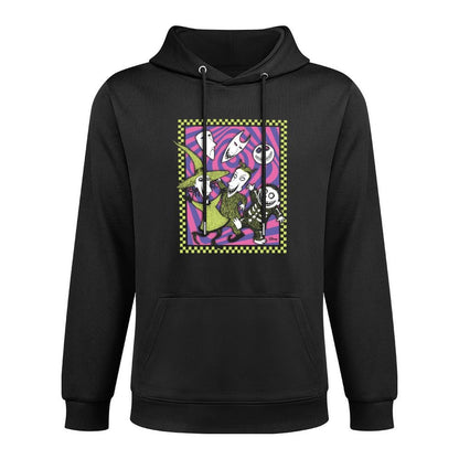 The Nightmare Before Christmas - Retro Lock Shock Barrel Casual Wear Hoodie
