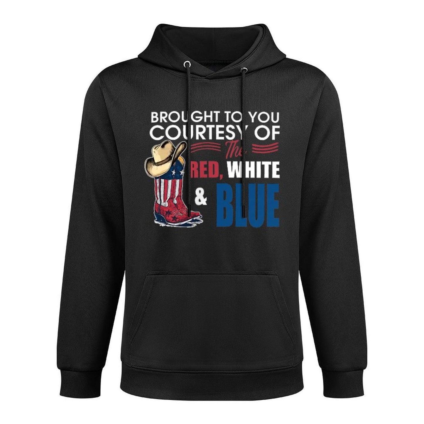 Well Put A Boot In Your Ass, Western Country Music Trendy Shrink-Resistant Hoodie