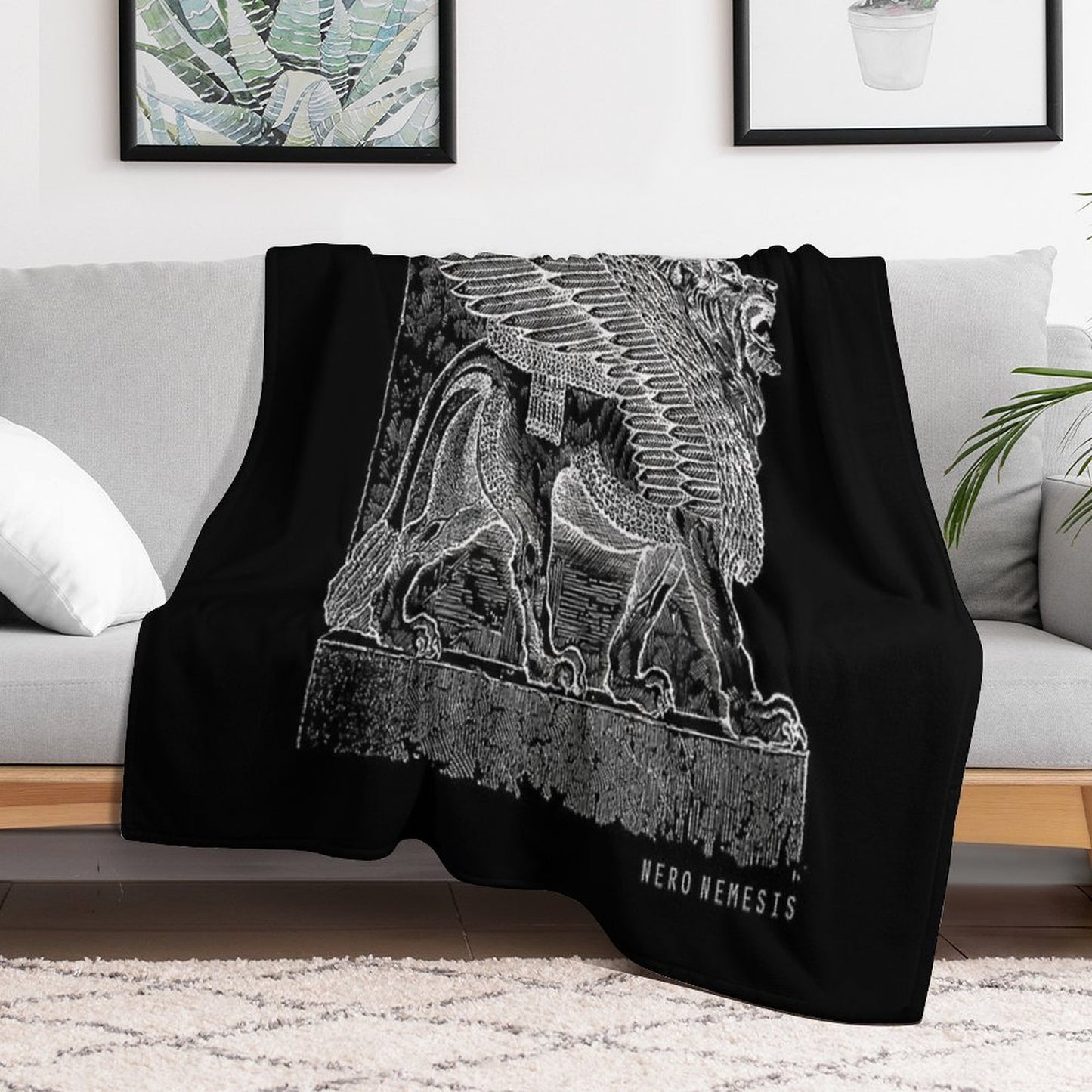 Booba Nero Nemesis Throw Blanket