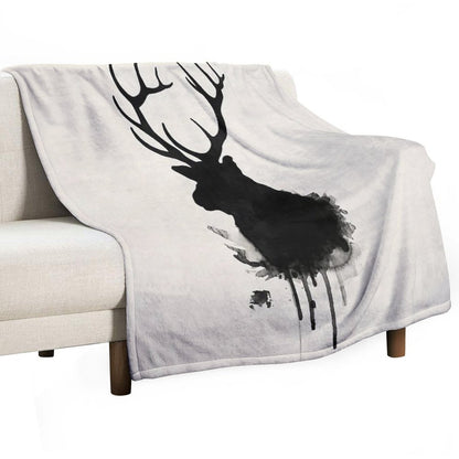 Elk Throw Blanket