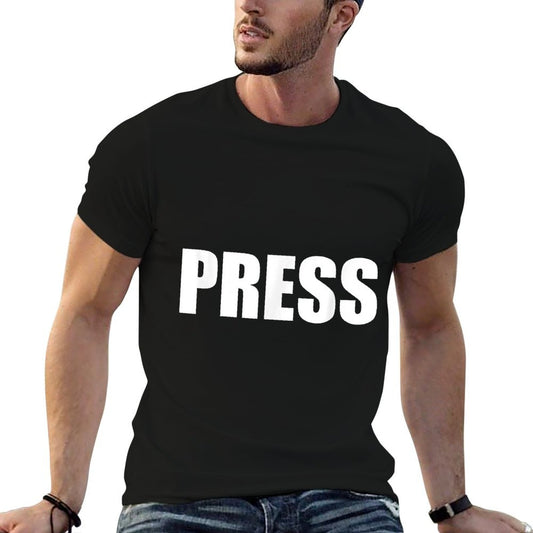 PRESS for Journalists, Reporters, News Media T-Shirt
