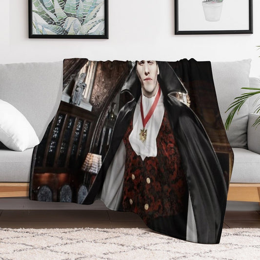 Vampire Jerma Alt. Throw Blanket
