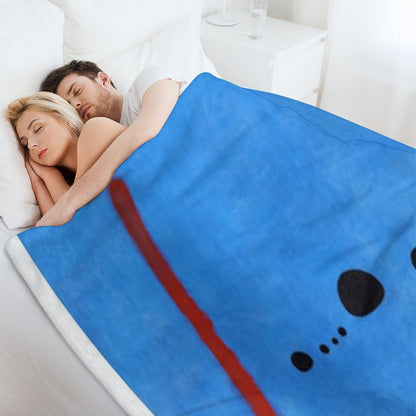 Joan Miro Blue 2 Throw Blanket
