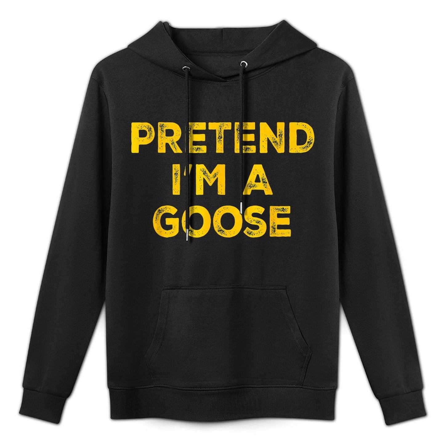 Pretend Im A Goose Lazy Halloween Costume Shrink-Resistant Hoodie
