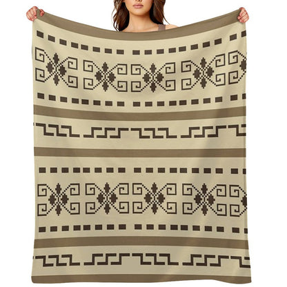 The Dude's Cardigan Pattern - The Big Lebowski Throw Blanket