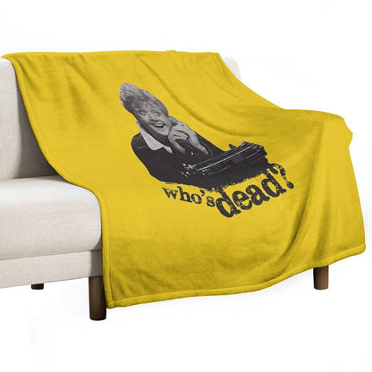 Murder She Wrote - Fletcher Throw Blanket
