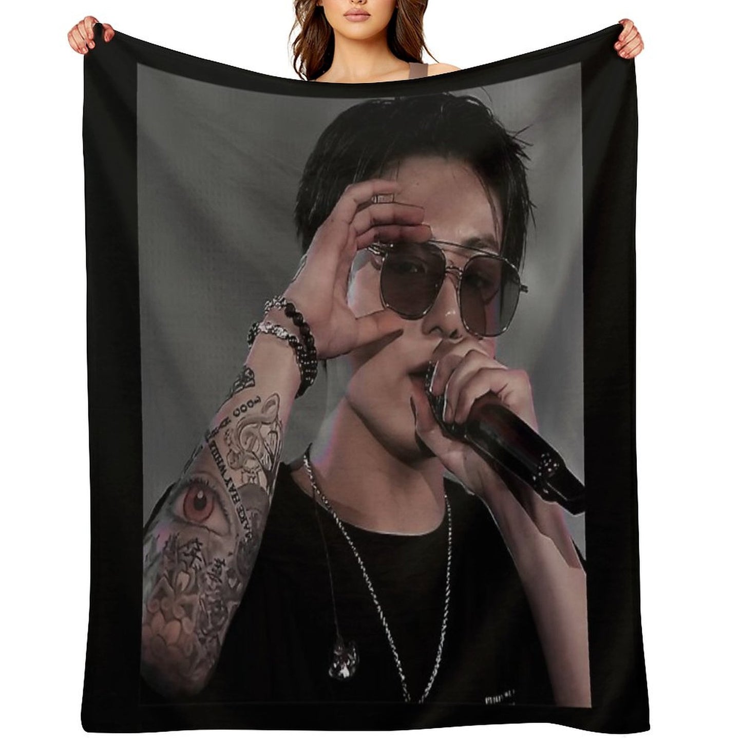 Jeon Jungkook Throw Blanket
