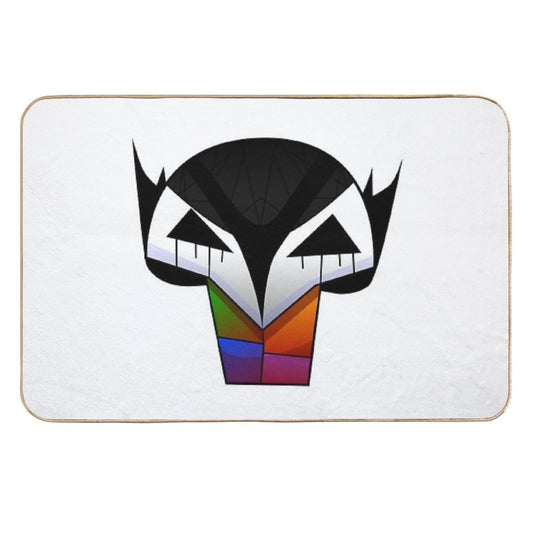 Goth Skull  Anti-Trip Bath Mat