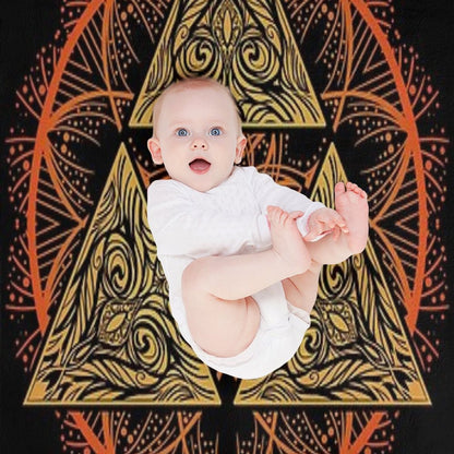 Mandalaforce Throw Blanket