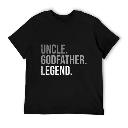 Uncle Godfather Legend Best Godfather Proposal Baptism T-Shirt