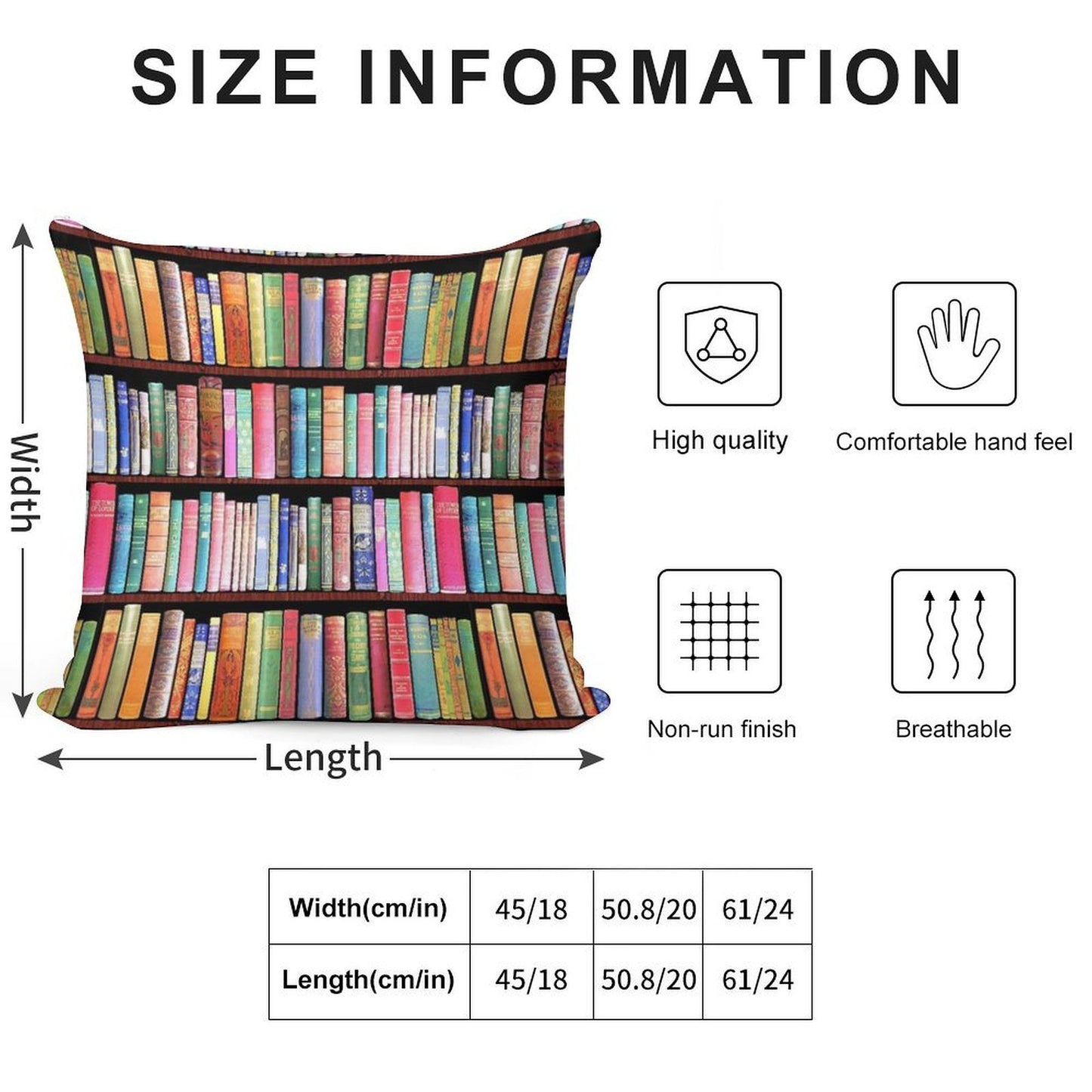 Bookworm Antique Book Library, Vintage Book Shelf Soft Style Accent Throw Pillow
