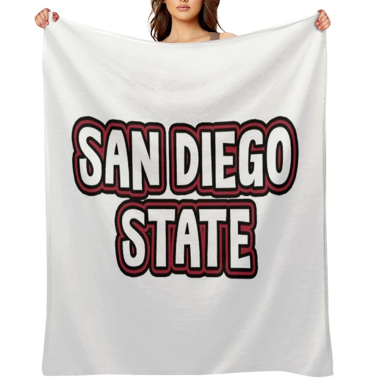 San Diego State Throw Blanket