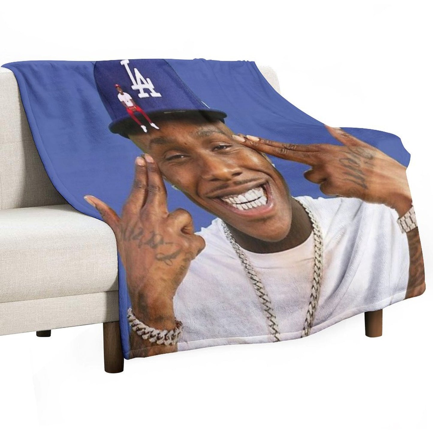 DA BABY FULL Throw Blanket