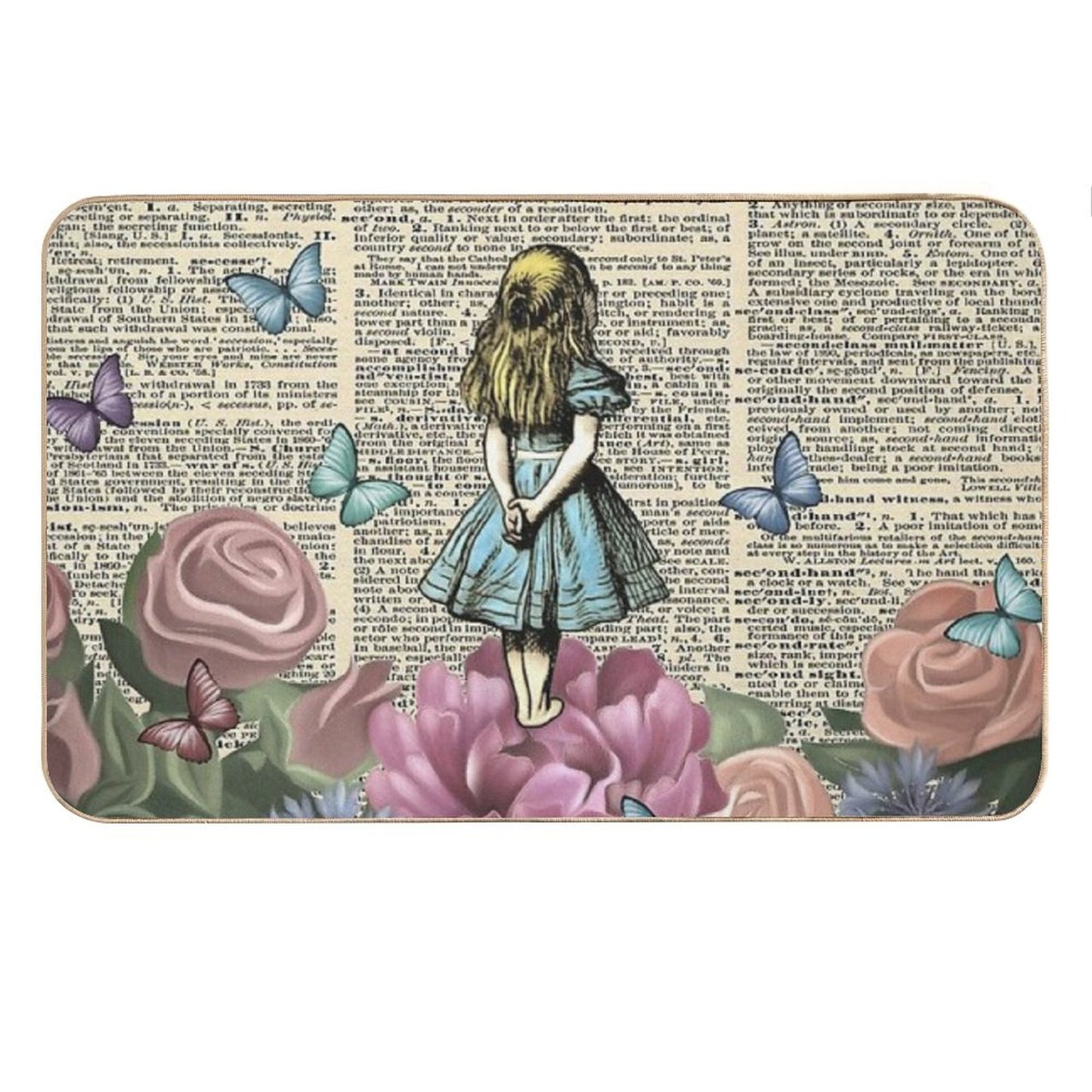 Alice In Wonderland - Wonderland Garden Bath Mat