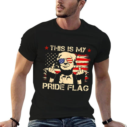 This Is My Pride USA American 4th Of July Patriotic  Graphic-printed T-Shirt