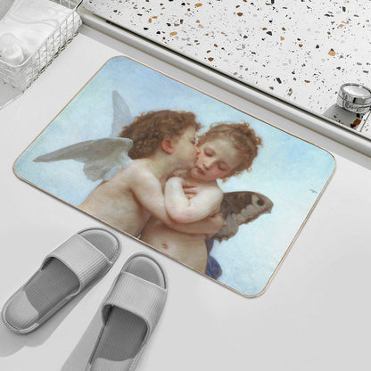 First Kiss Angels Bath Mat