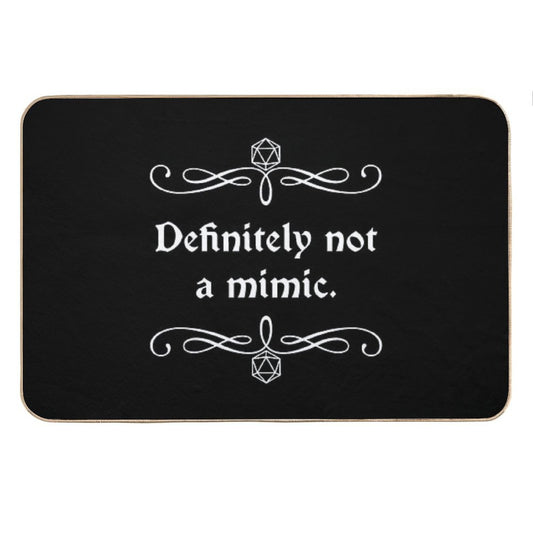 Definitely Not A Mimic Bath Mat