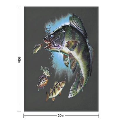 Walleye Throw Blanket