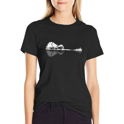 Nature Guitar  Tagless Design T-Shirt