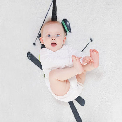 Free Rider Throw Blanket