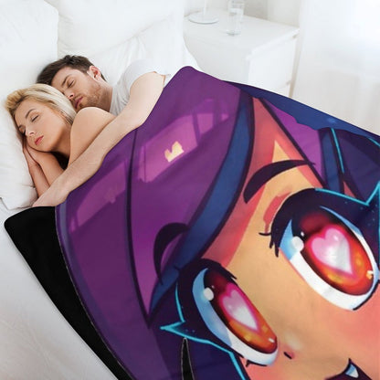 Aphmau with Video Game Throw Blanket