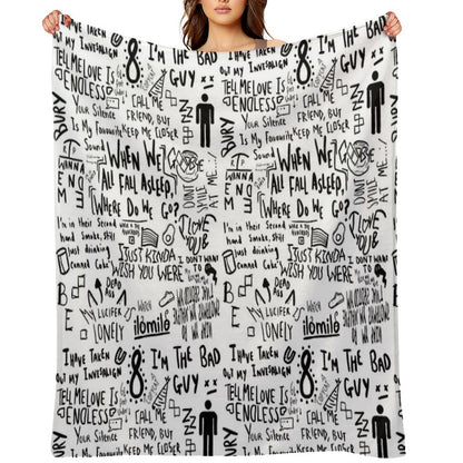 Billie Eilish Throw Blanket