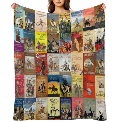 Don Quixote Throw Blanket