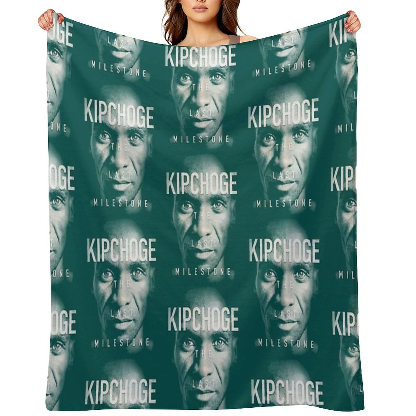 Kipchoge The Last Milestone Throw Blanket