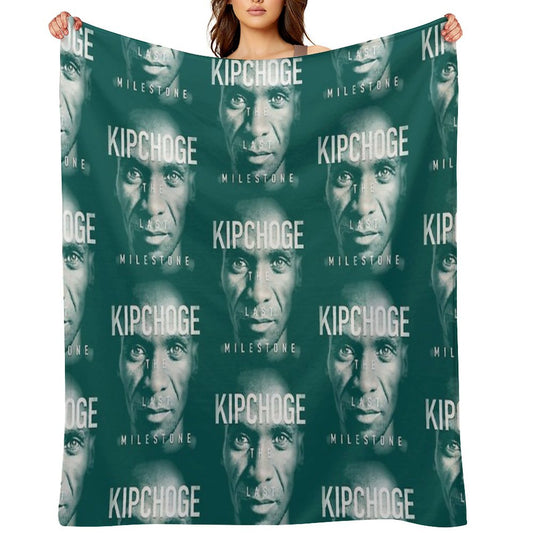 Kipchoge The Last Milestone Throw Blanket