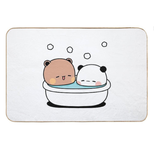 Bear And Panda Bubu Dudu Bath Bath Mat