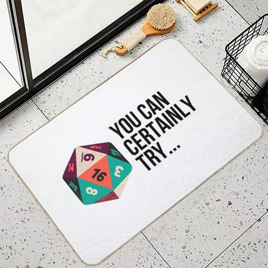 DnD - You Can Certainly Try  Multi-Purpose Bath Mat