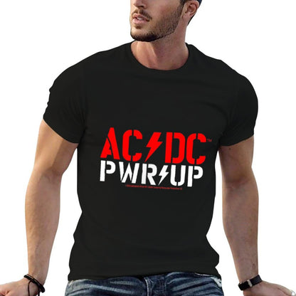 ACDC PWR UP North America Tour Date Back 2025  Eco-friendly Material T-Shirt