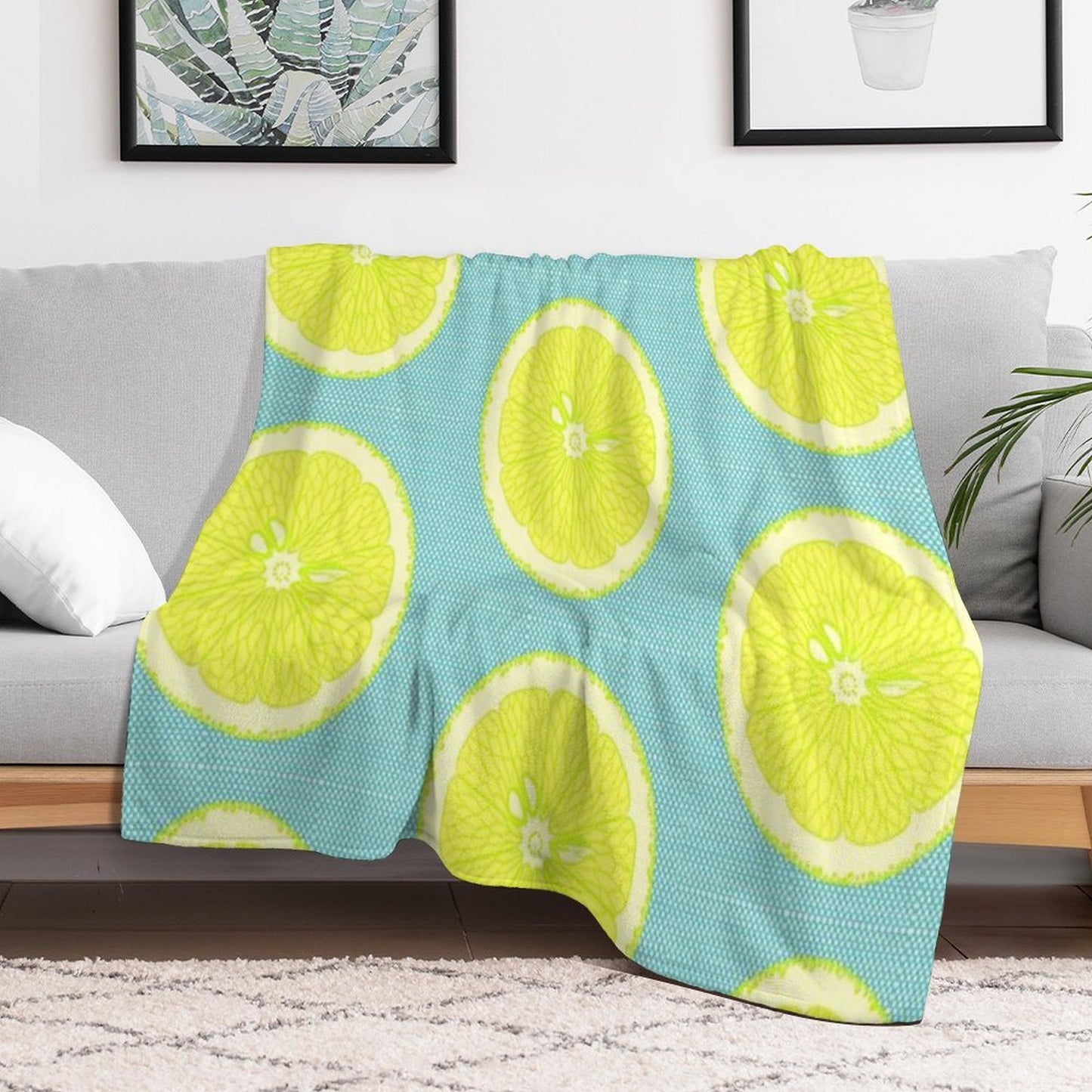 If Life Gives You Lemons Throw Blanket