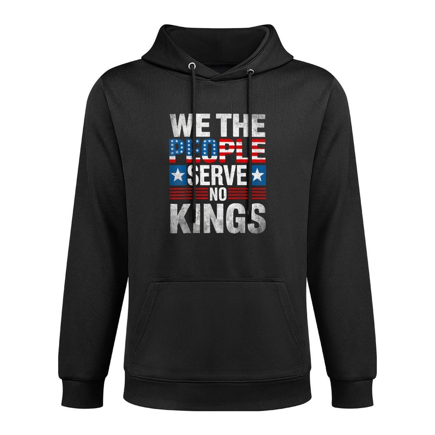 No King Patriotic Freedom for Men Women Gifts Shrink-Resistant Hoodie