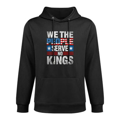 No King Patriotic Freedom for Men Women Gifts Shrink-Resistant Hoodie