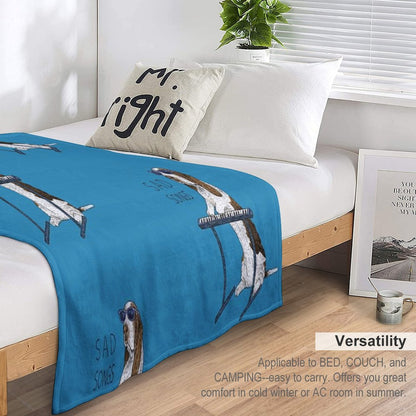 Sad Songs Throw Blanket
