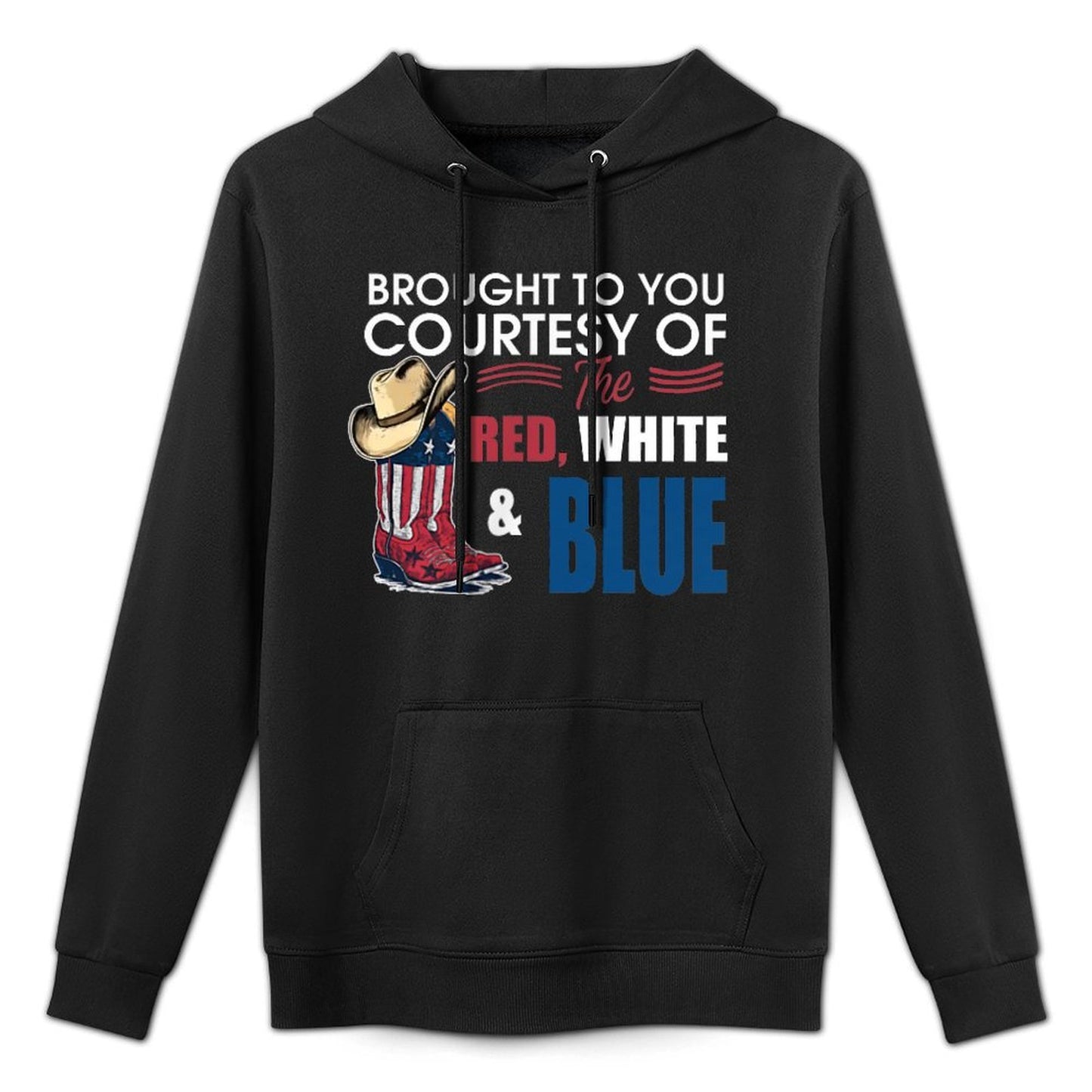 Well Put A Boot In Your Ass, Western Country Music Trendy Shrink-Resistant Hoodie