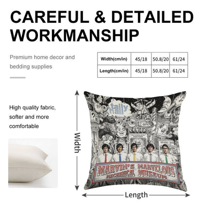 Tally Hall Linen Throw Pillow Cover