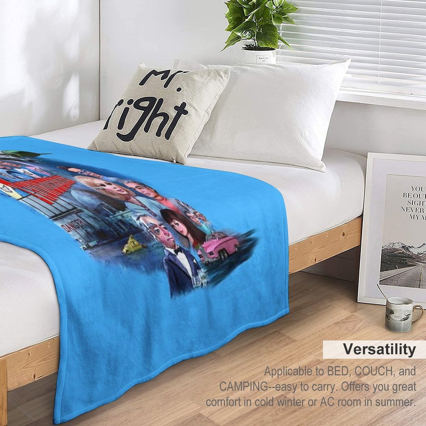 Thunderbirds Drawing 1 Throw Blanket