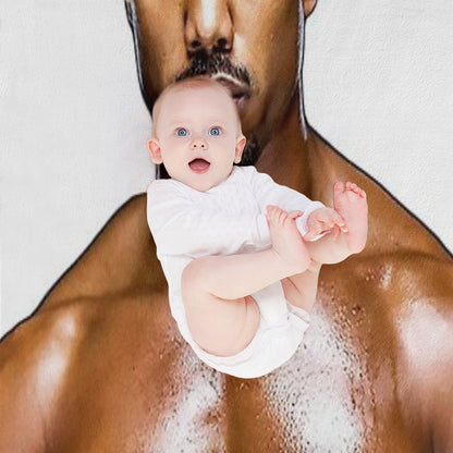Michael B. Jordan Throw Blanket