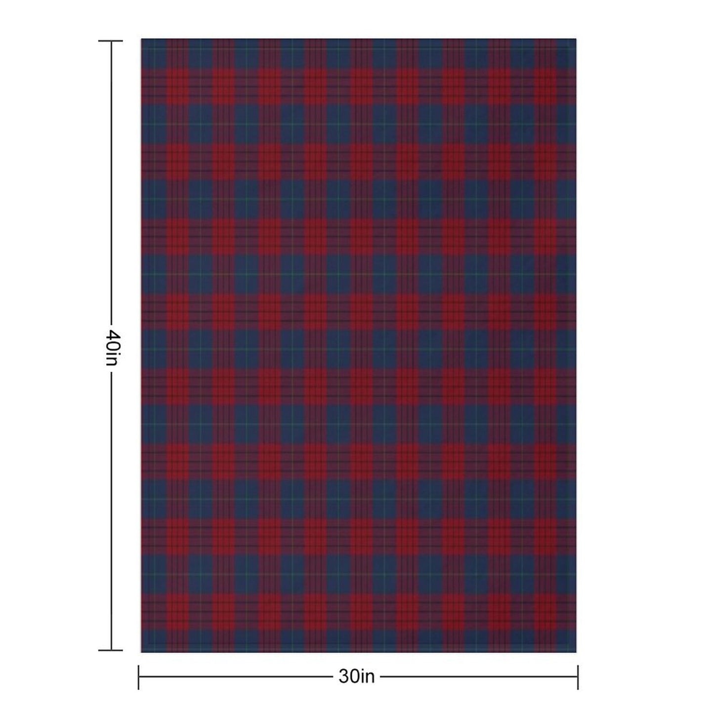 Clan Robinson Tartan Throw Blanket