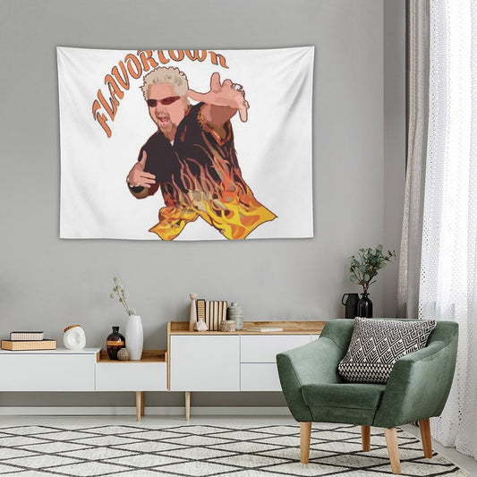Guy Fieri Flavortown Tapestry