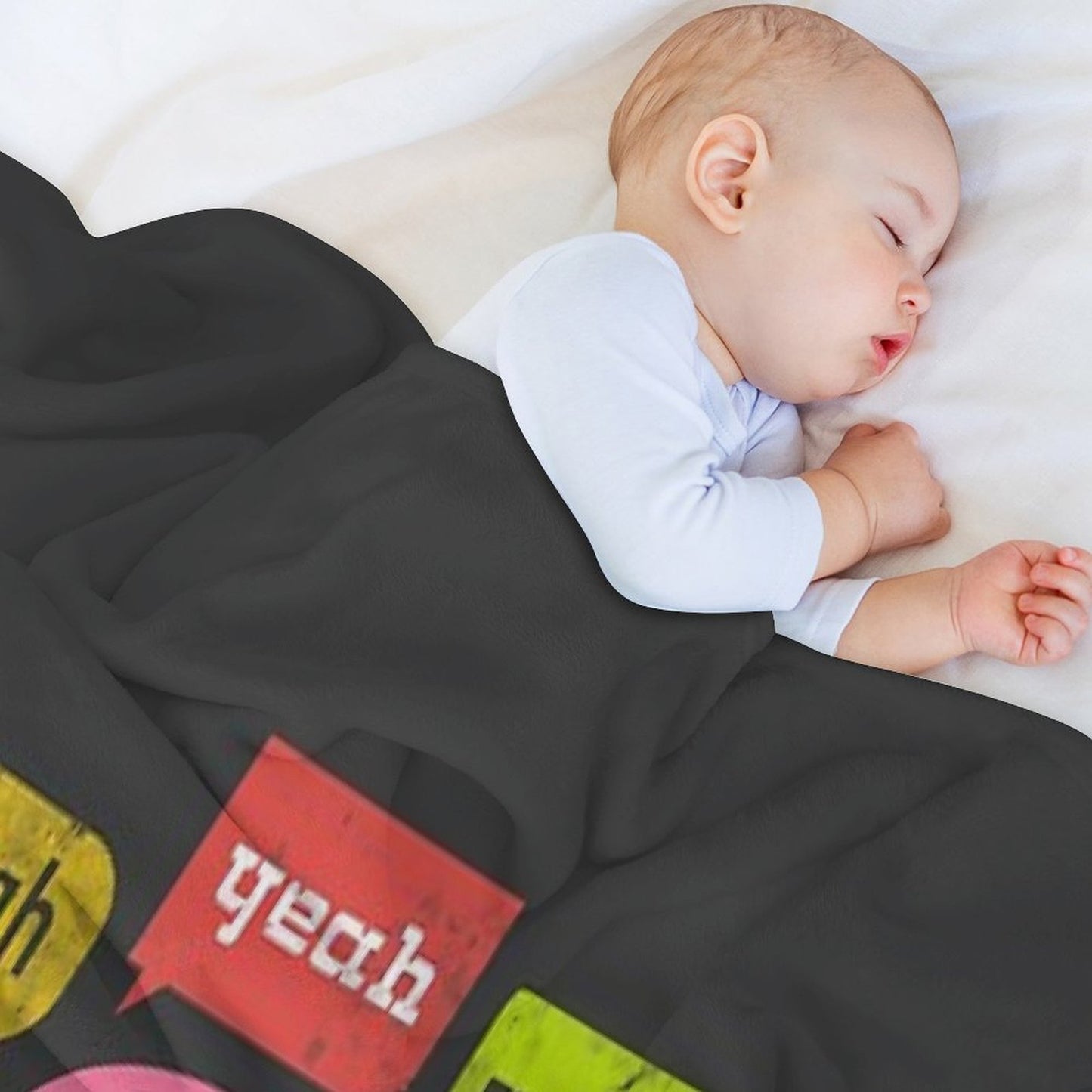 The Yeah, Yeah, Yeah Shirt Throw Blanket