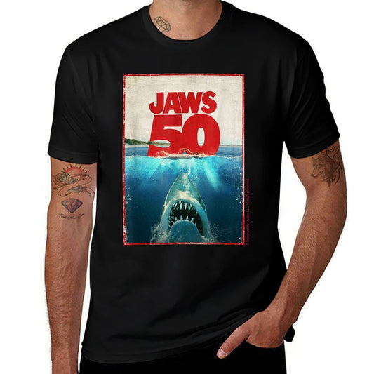 Jaws 50 Jaws 2025 Celebration Classic  Breathable T-Shirt