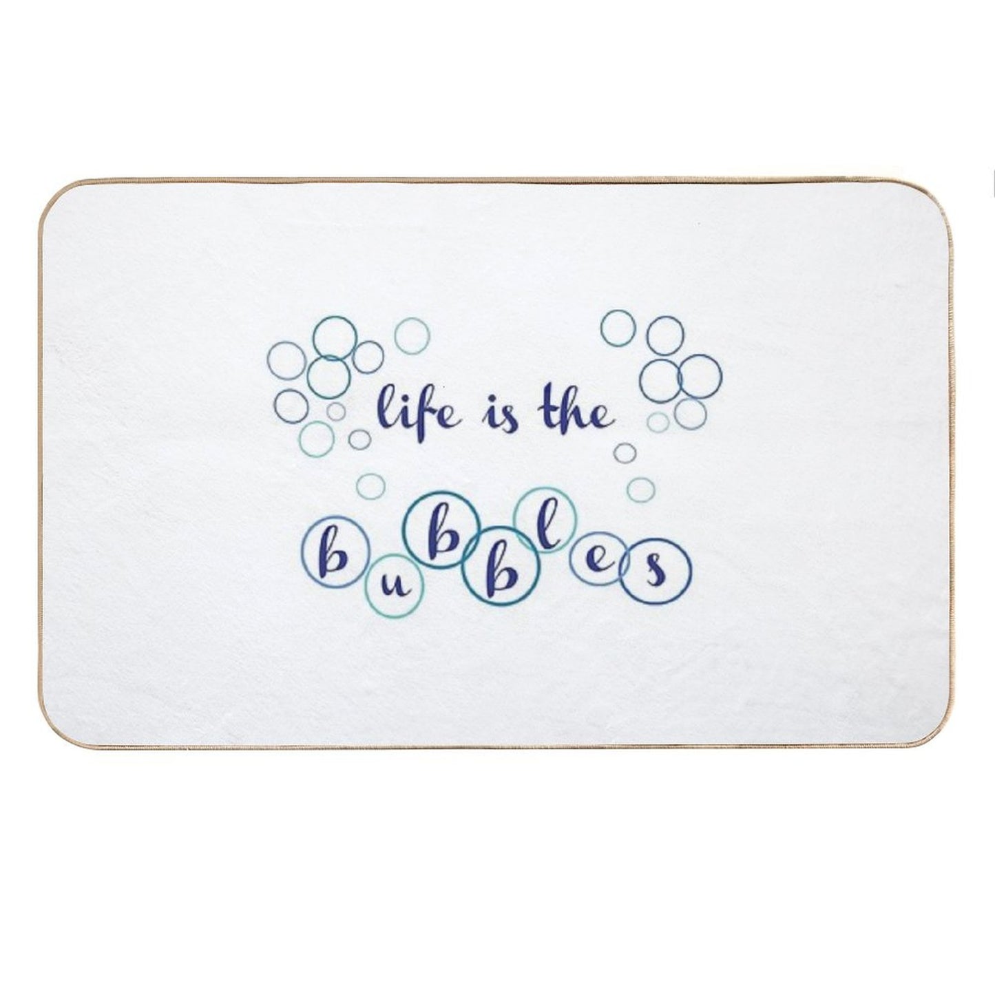 Life Is The Bubbles - Under The Sea! Bath Mat