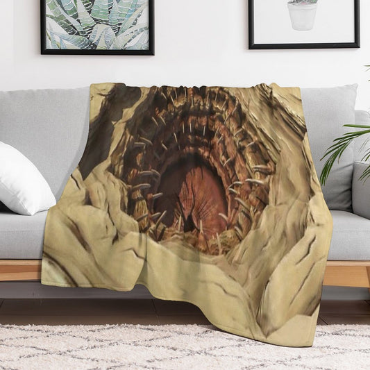 The Sarlacc Pit Throw Blanket