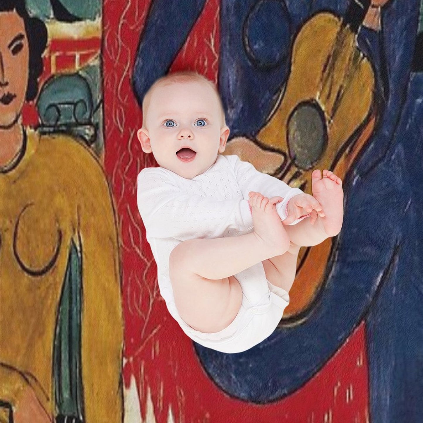 Henri Matisse - Music - Exhibition Poster Throw Blanket