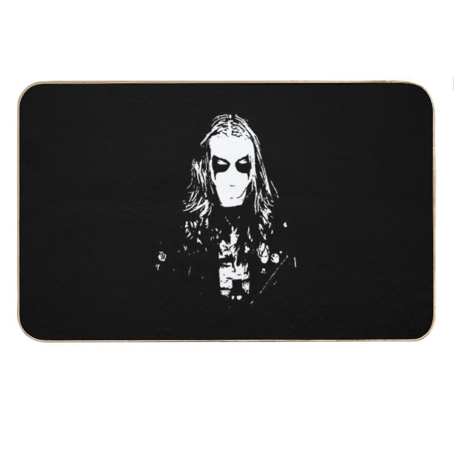 Black Metal Cult Bath Mat