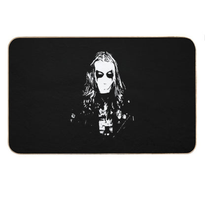 Black Metal Cult Bath Mat