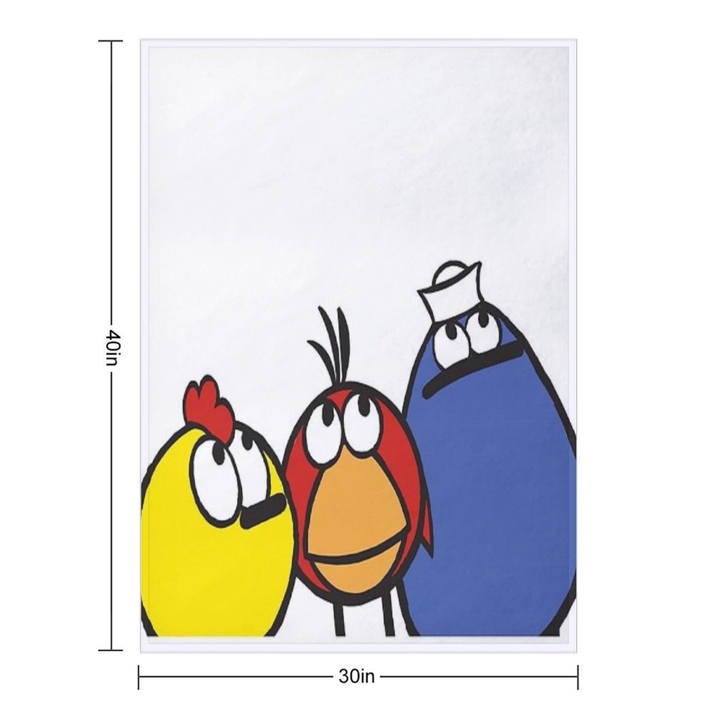 Peep And The Big Wide World Throw Blanket